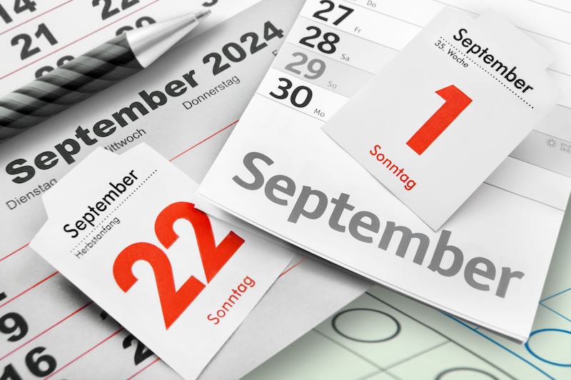 Der 1. September und der 22.: Wichtige Landtagswahlen stehen an. (Foto: AdobeStock/PhotoSG )