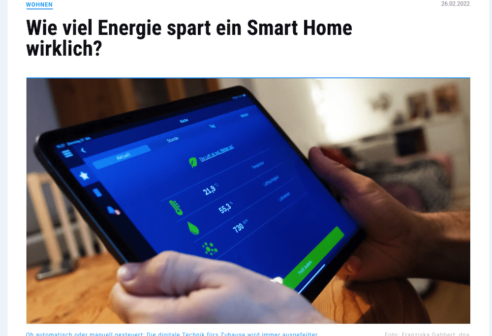 Die Redaktion der Augsburger Allgemeinen testet Smart Homes.