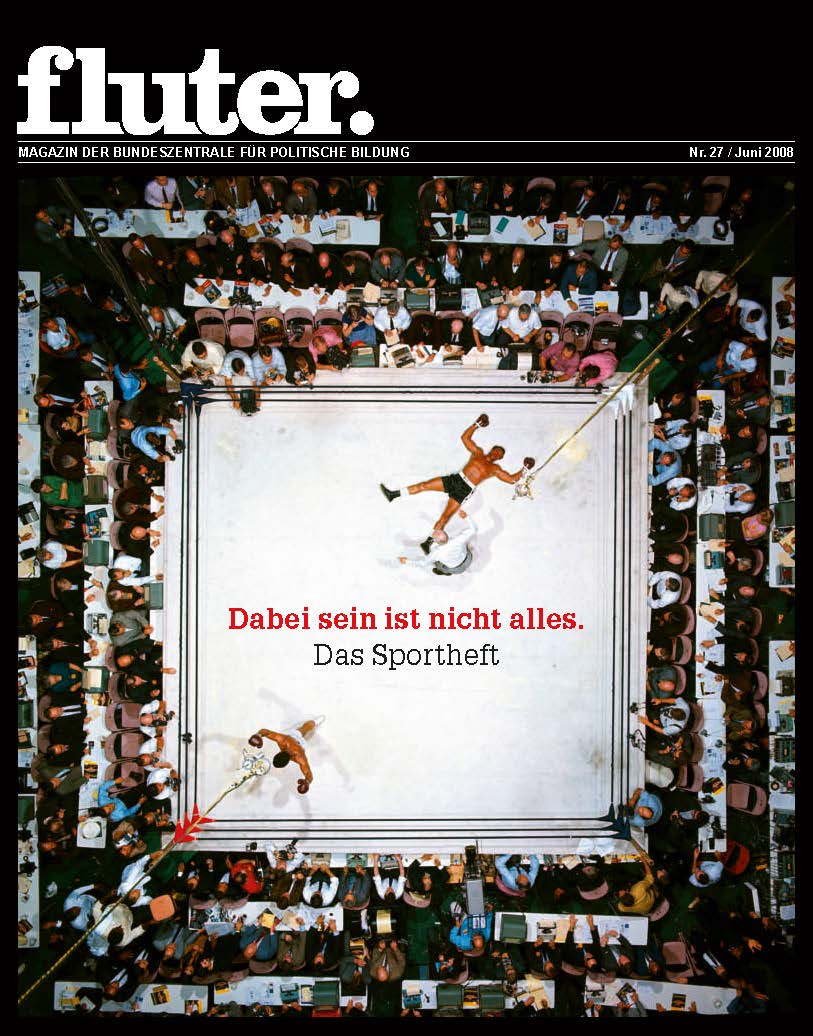 Cover der fluter-Ausgabe "Sport".